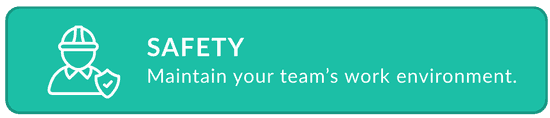 Icon and definition of Safety, the bonus S of 5S.